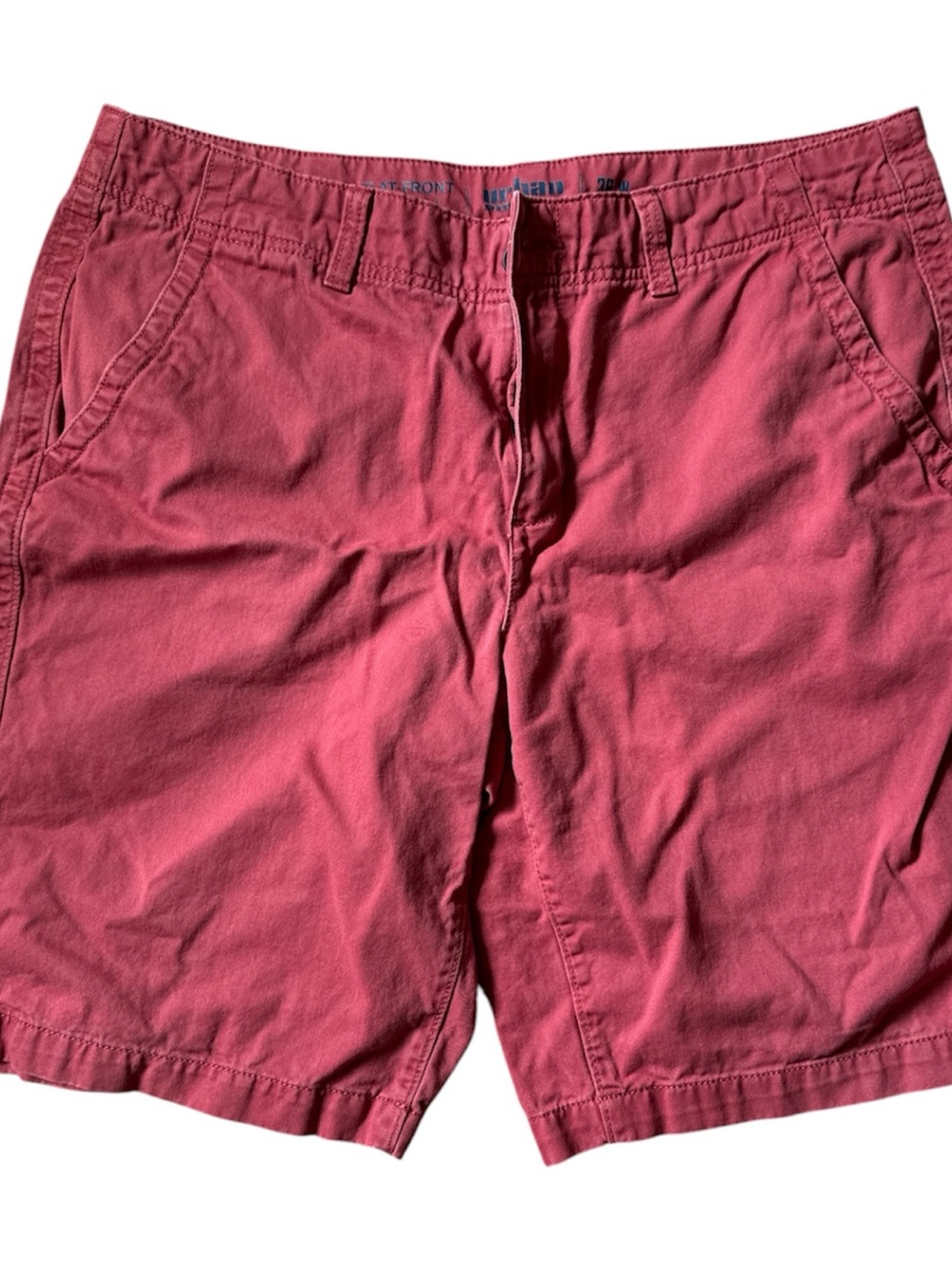 urban pipeline Men's Flat Front Shorts - Raspberry